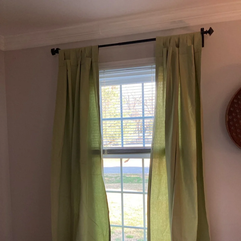 Pottery Barn curtains